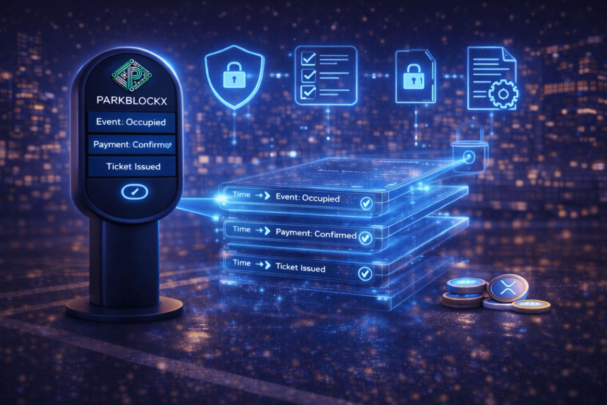 Secure, auditable records